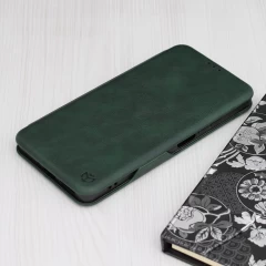 Husa pentru Xiaomi Redmi Note 13 5G - Techsuit Safe Wallet Plus - Green Verde