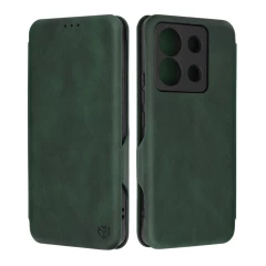 Husa pentru Xiaomi Redmi Note 13 Pro 5G / Poco X6 - Techsuit Safe Wallet Plus - Green Verde