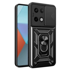 Husa pentru Xiaomi Redmi Note 13 Pro 5G / Poco X6 - Techsuit CamShield Series - Black Negru