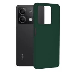 Husa pentru Xiaomi Redmi Note 13 5G - Techsuit Soft Edge Silicone - Dark Green Verde