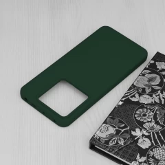 Husa pentru Xiaomi Redmi Note 13 Pro 5G / Poco X6 - Techsuit Soft Edge Silicone - Dark Green Verde