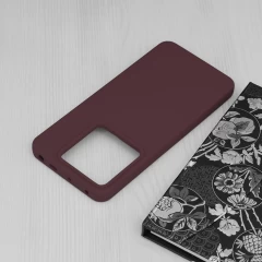 Husa pentru Xiaomi Redmi Note 13 Pro 5G / Poco X6 - Techsuit Soft Edge Silicone - Plum Violet violet
