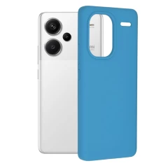 Husa pentru Xiaomi Redmi Note 13 Pro+ 5G - Techsuit Soft Edge Silicone - Denim Blue Albastru