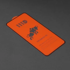 Folie pentru Xiaomi Redmi Note 13 Pro 5G / Poco X6 - Techsuit 111D Full Cover / Full Glue Glass - Black Negru