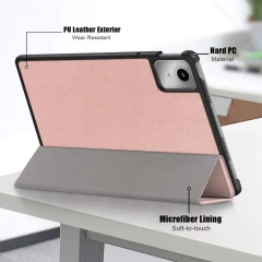 Husa pentru Lenovo Tab M11 - Techsuit FoldPro - Rose Gold Roz