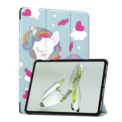 Husa pentruOnePlus Pad Go / Oppo Pad Air2 - Techsuit FoldPro - Unicorn