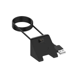 Incarcator pentru Garmin Watch, USB, 5W, 1m - Techsuit (TGC3) - Black Negru