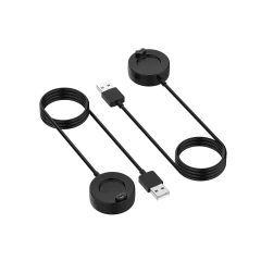 Incarcator pentru Garmin Watch, USB, 5W, 1m - Techsuit (TGC4) - Black Negru