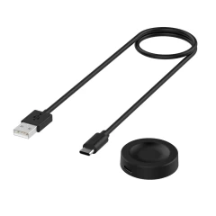 Incarcator wireless pentru Huawei Watch, USB, 10W - Techsuit (THC2) - Black Negru