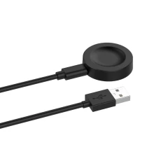Incarcator wireless pentru Huawei Watch, USB, 10W - Techsuit (THC2) - Black Negru