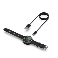 Incarcator pentru Huawei Watch, Honor Watch, USB, 3.5W - Techsuit (THC3) - Black Negru