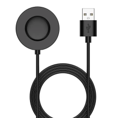 Incarcator wireless pentru Xiaomi Watch S1 Pro, USB, 4W - Techsuit (TXC6) - Black Negru