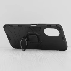 Husa pentru Oppo A38 - Techsuit Silicone Shield - Black Negru