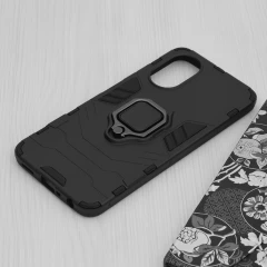 Husa pentru Oppo A38 - Techsuit Silicone Shield - Black Negru