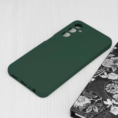 Husa pentru Samsung Galaxy A05s - Techsuit Soft Edge Silicone - Dark Green Verde