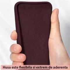 Husa pentru Samsung Galaxy A05s - Techsuit Soft Edge Silicone - Plum Violet violet