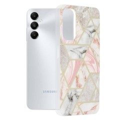 Husa pentru Samsung Galaxy A05s - Techsuit Marble Series - Pink Hex