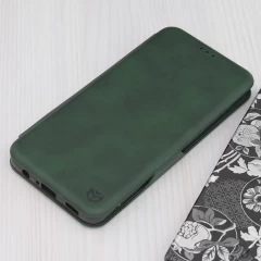 Husa pentru Samsung Galaxy A05 - Techsuit Safe Wallet Plus - Green Verde
