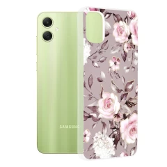 Husa pentru Samsung Galaxy A05 - Techsuit Marble Series - Green Hex Gri 