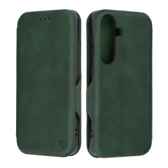 Husa pentru Samsung Galaxy S24 - Techsuit Safe Wallet Plus - Black Verde 
