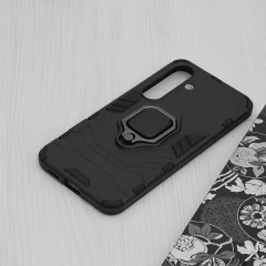Husa pentru Samsung Galaxy S24 - Techsuit Silicone Shield - Black Negru