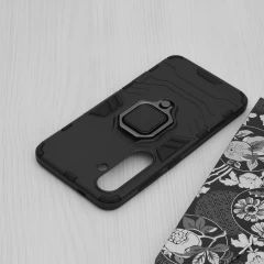 Husa pentru Samsung Galaxy S24 - Techsuit Silicone Shield - Black Negru