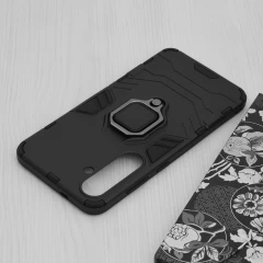 Husa pentru Samsung Galaxy S24 Plus - Techsuit Silicone Shield - Black Negru