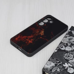 Husa pentru Samsung Galaxy S24 Plus - Techsuit Glaze Series - Red Nebula Rosu