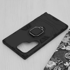 Husa pentru Samsung Galaxy S24 Ultra - Techsuit Silicone Shield - Black Negru