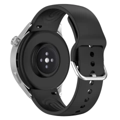 Curea pentru Huawei Watch GT 2 46mm / GT 3 46mm, Xiaomi Watch S1 Pro / Active - Techsuit Watchband (W003) - Black Negru