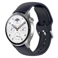 Curea pentru Huawei Watch GT 2 46mm / GT 3 46mm, Xiaomi Watch S1 Pro / Active - Techsuit Watchband (W003) - Ink Blue bleumarin