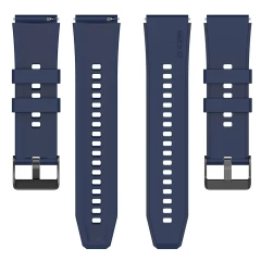 Curea pentru Samsung Galaxy Watch4 40mm - Techsuit Watchband 20mm (W026) - Dark Blue bleumarin