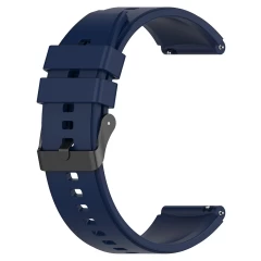 Curea pentru Huawei Watch GT 2 (46mm)/GT 2 Pro/GT 3 Pro (46mm)/Ultimate, Xiaomi Watch S1 - Techsuit Watchband 22mm (W026) - Burgundy bleumarin 