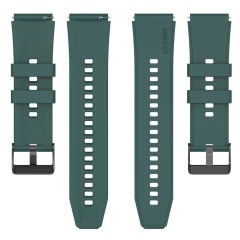 Curea pentru Huawei Watch GT 2 (46mm)/GT 2 Pro/GT 3 Pro (46mm)/Ultimate, Xiaomi Watch S1 - Techsuit Watchband 22mm (W026) - Dark Green Verde Inchis