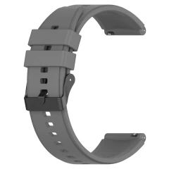 Curea pentru Huawei Watch GT 2 (46mm)/GT 2 Pro/GT 3 Pro (46mm)/Ultimate, Xiaomi Watch S1 - Techsuit Watchband 22mm (W026) - Gray Gri