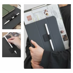Suport Ringke Pen Holder Telefon / Tableta pentru Stylus Pen Autoadeziv - Black Black