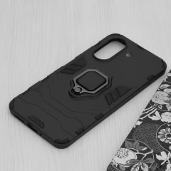 Husa pentru Xiaomi Redmi 13C 4G / Poco C65 - Techsuit Silicone Shield - Black Negru