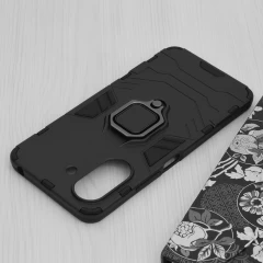 Husa pentru Xiaomi Redmi 13C 4G / Poco C65 - Techsuit Silicone Shield - Black Negru