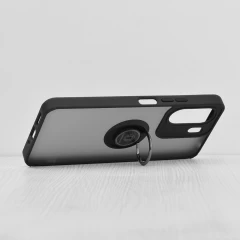 Husa pentru Xiaomi Redmi 13C 4G / Poco C65 - Techsuit Glinth - Black Negru