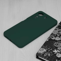 Husa pentru Xiaomi Redmi 13C 4G / Poco C65 - Techsuit Soft Edge Silicone - Dark Green Verde