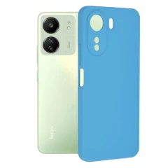 Husa pentru Xiaomi Redmi 13C 4G / Poco C65 - Techsuit Soft Edge Silicone - Dark Green Albastru 