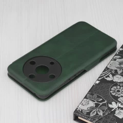 Husa pentru Honor Magic6 Lite - Techsuit Safe Wallet Plus - Green Verde