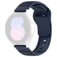 Curea pentru Samsung Galaxy Watch 4/5/Active 2, Huawei Watch GT 3 (42mm)/GT 3 Pro (43mm) - Techsuit Watchband (W050) - Purple bleumarin 