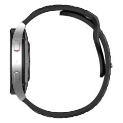 Curea pentru Samsung Galaxy Watch 4/5/Active 2, Huawei Watch GT 3 (42mm)/GT 3 Pro (43mm) - Techsuit Watchband (W050) - Gray Gri