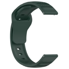 Curea pentru Samsung Galaxy Watch 4/5/Active 2, Huawei Watch GT 3 (42mm)/GT 3 Pro (43mm) - Techsuit Watchband (W050) - Green Verde