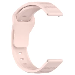 Curea pentru Samsung Galaxy Watch 4/5/Active 2, Huawei Watch GT 3 (42mm)/GT 3 Pro (43mm) - Techsuit Watchband (W050) - Pink Roz