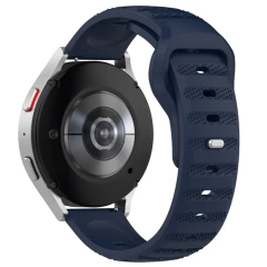 Curea pentru Huawei Watch GT 2 (46mm)/GT 2 Pro/GT 3 Pro (46mm)/Ultimate, Xiaomi Watch S1 - Techsuit Watchband (W050) - Blue bleumarin