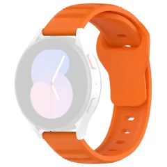 Curea pentru Huawei Watch GT 2 (46mm)/GT 2 Pro/GT 3 Pro (46mm)/Ultimate, Xiaomi Watch S1 - Techsuit Watchband (W050) - Orange Beige Portocaliu 