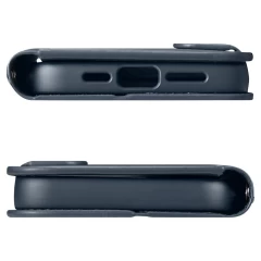 Husa pentru iPhone 15 Pro - Spigen Wallet S Pro - Navy Albastru