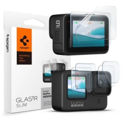 Folie pentru GoPro Hero 9/10/11/12 (set 6) - Spigen Glas.tR Slim - Clear transparenta